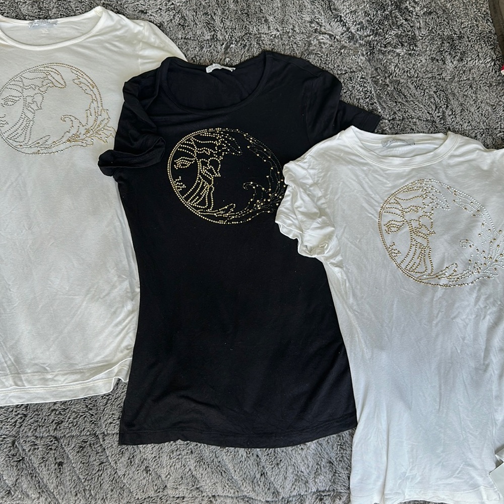 Versace collection cotton t shirts